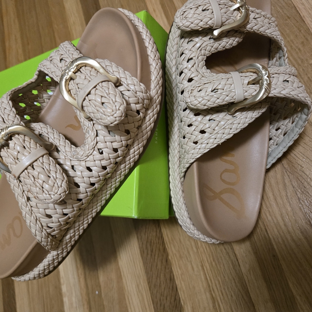 LIKE NEW Sam Edelman Reid Braided Sandals